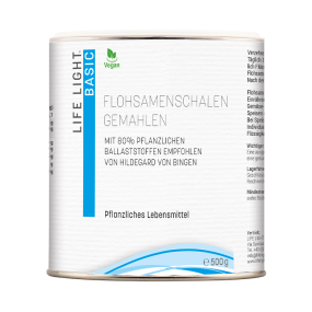 Flohsamenschalen gemahlen, 500 g
