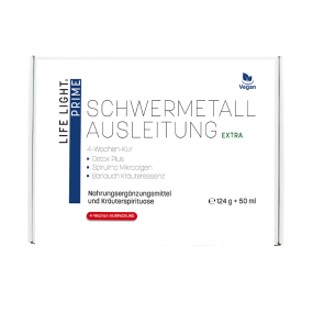 Schwermetallausleitung Extra - Kurpackung (4 Wochen)