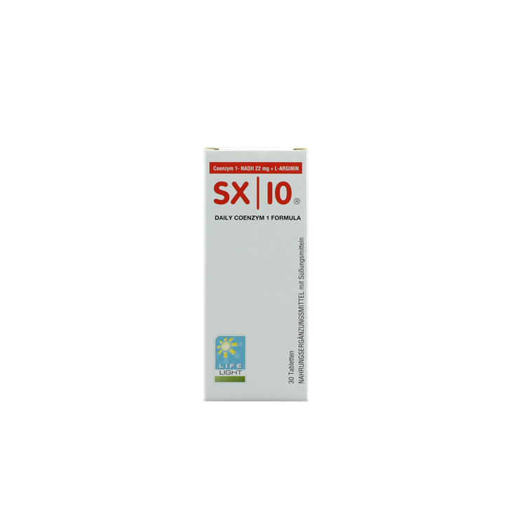 SX | 10, Coenzym1 NADH + L-Arginin (30 Tabletten)