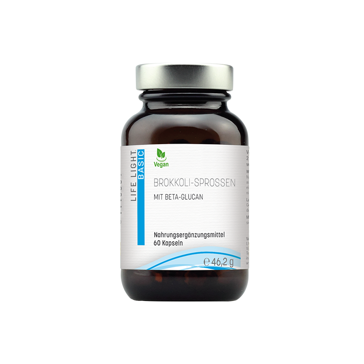 Brokkoli-Sprossen mit Beta-Glucan (60 Kapseln)