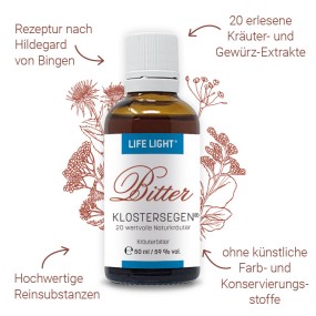 KLOSTERSEGEN® Bittertropfen – Natürlich für die Verdauung